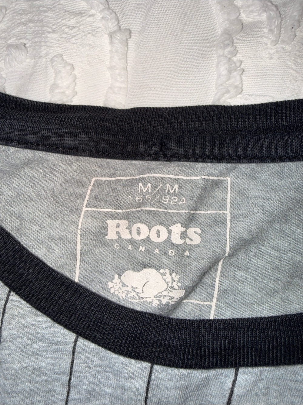 Roots Black & Gray Raglan Top - Picture 5 of 9